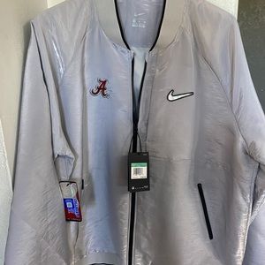 Men’s Nike University of Alabama field jacket metallic silver/reflective